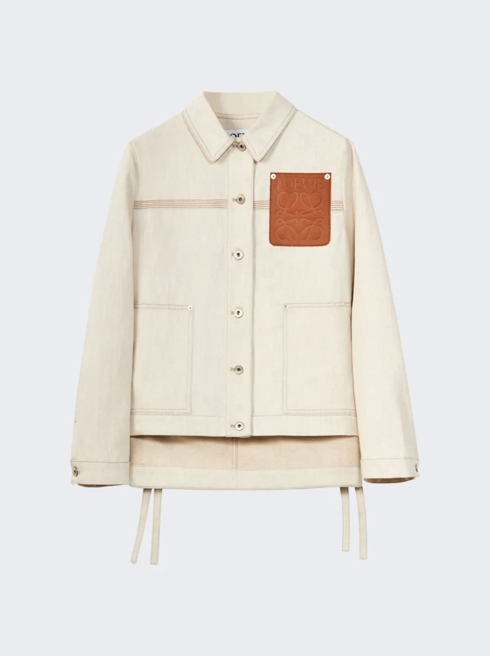 Loewe Workwear Jacket Ecru