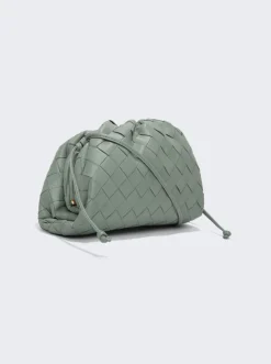 Bottega Veneta Woven Pouch New Sauge