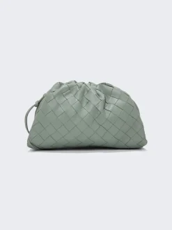 Bottega Veneta Woven Pouch New Sauge