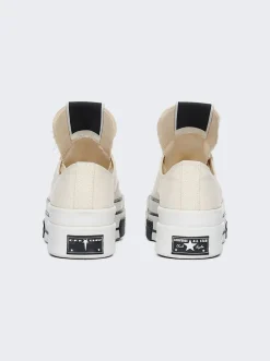 Rick Owens DRKSHDW X Converse Dbl Drkstar Ox Sneakers Natural