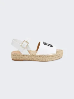 Loewe X Paula'S Ibiza Anagram Espadrille White