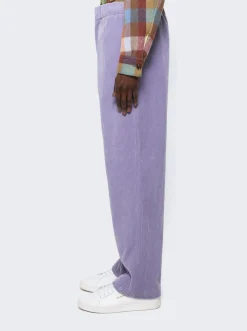 ZEGNA X The Elder Statesman Corduroy Jogger Pants Purple