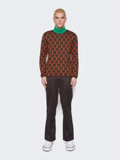 Adidas X Wales Bonner Knit Turtleneck Multicolor