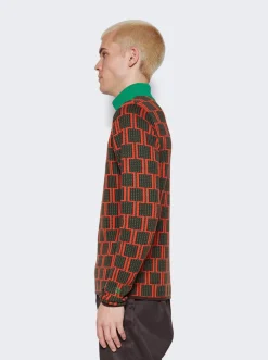Adidas X Wales Bonner Knit Turtleneck Multicolor