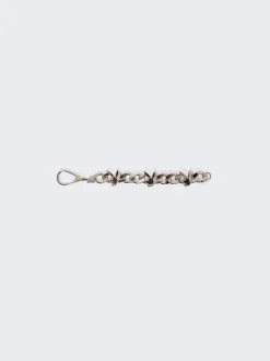 Hatton Labs Xl Cuban Bunny Motif Bracelet Silver