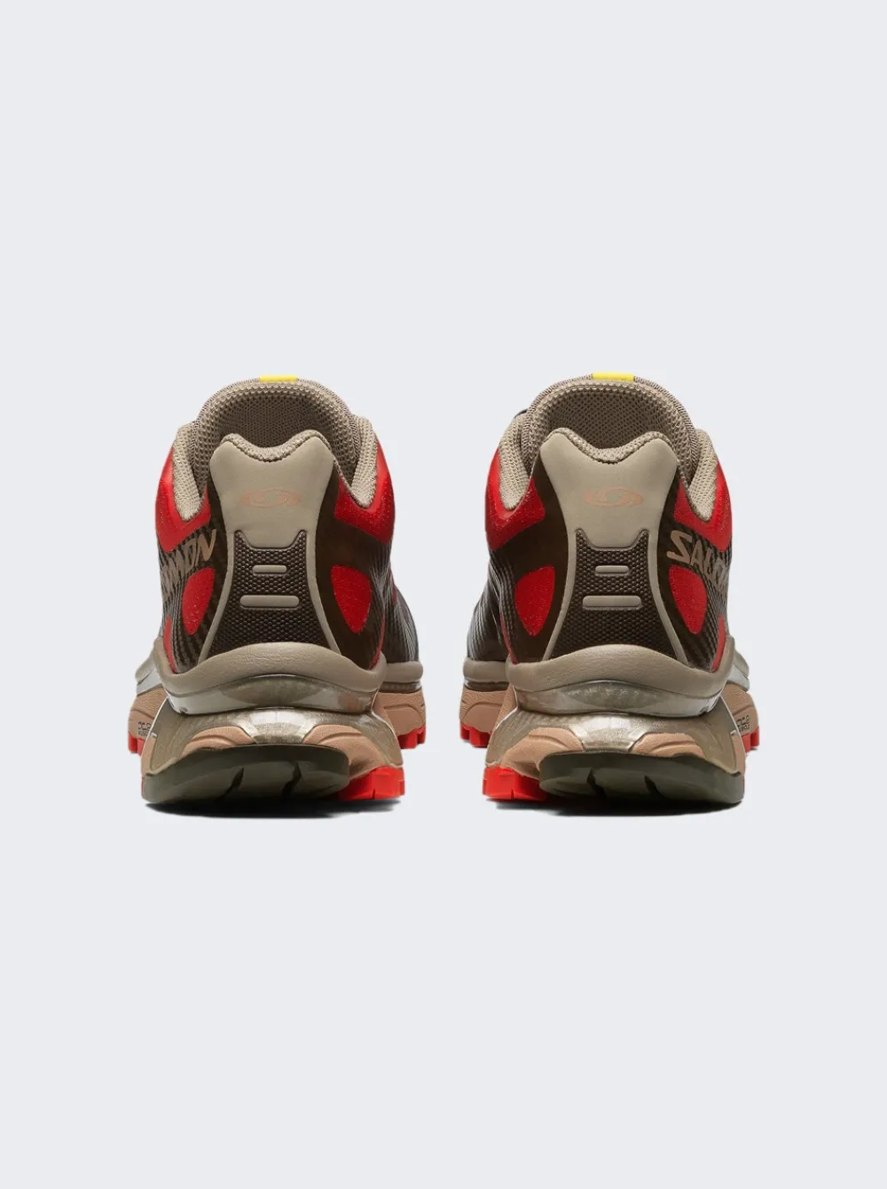 Salomon Xt-4 Og Sneaker Vintage Khaki And Aurora Red