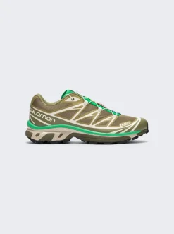 Salomon Xt-6 Sneakers Dried Herb/Deep Lichen Green/Bright Green