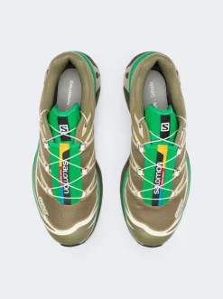 Salomon Xt-6 Sneakers Dried Herb/Deep Lichen Green/Bright Green