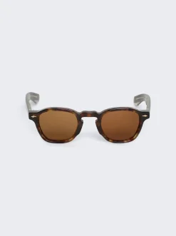 Jacques Marie Mage Zephirin 47 Sunglasses Havana